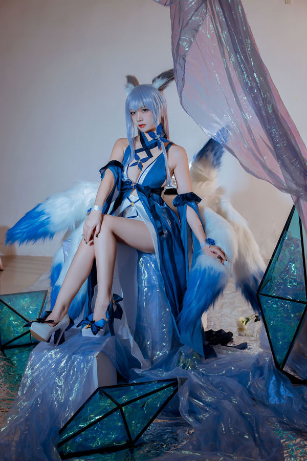 [สวัสดิการ COS] ยอดนิยม Coser Nizo Nisa - Blue Shinano Dress