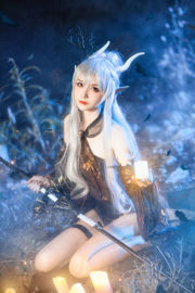 [Internet celebrity COSER photo] COS girl Xianjiu Airi - Shining quiet midnight